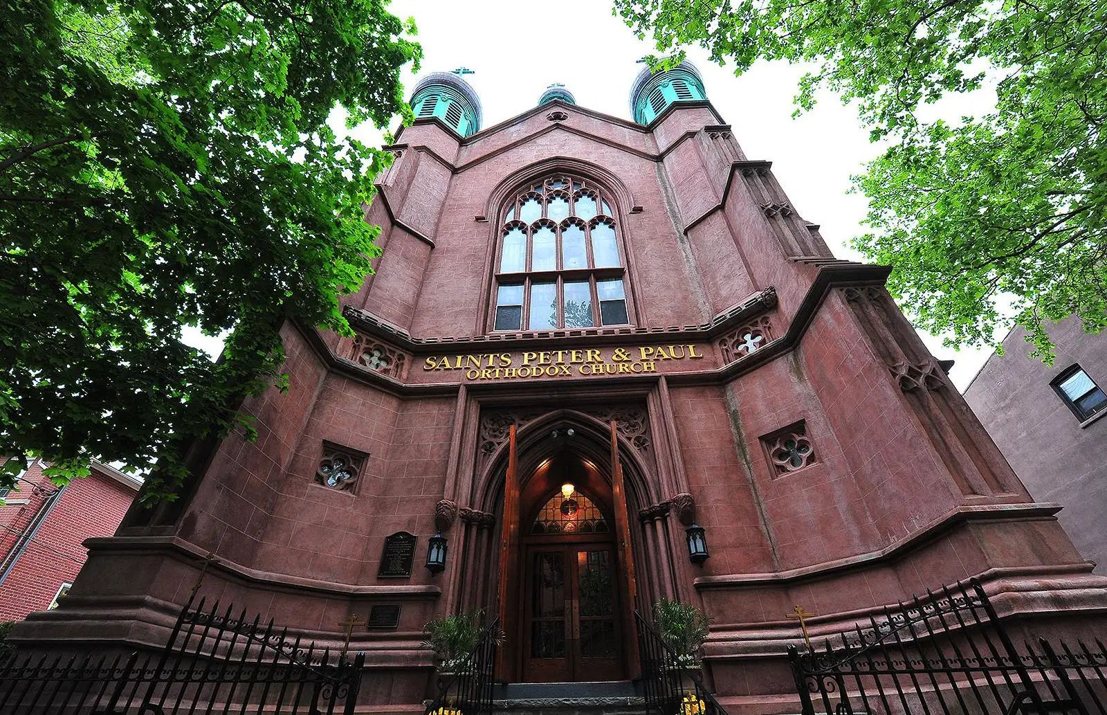 The restored facade after the 2000-2006 Historic Trust campaign