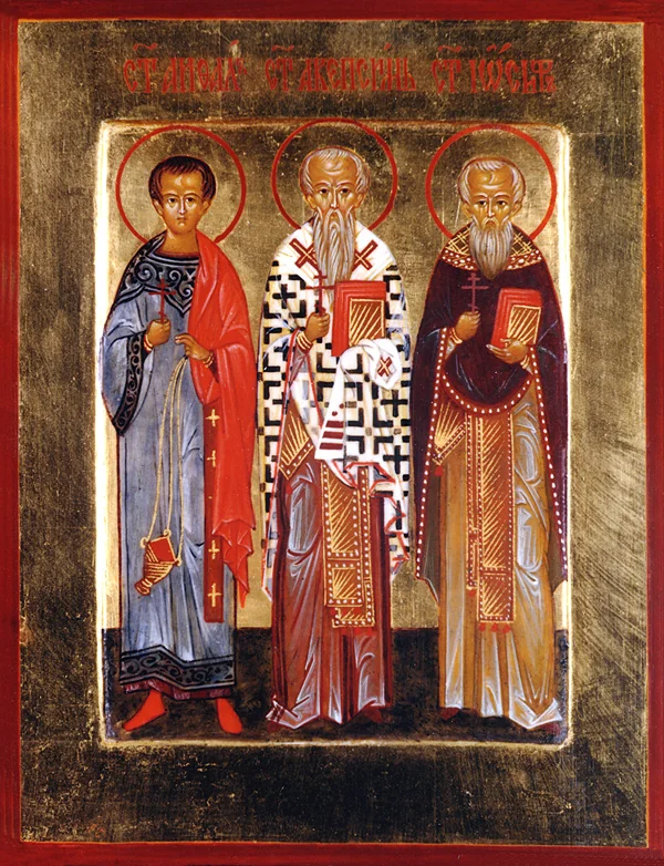 Sts. Acepsimas, Joseph, and Aithala